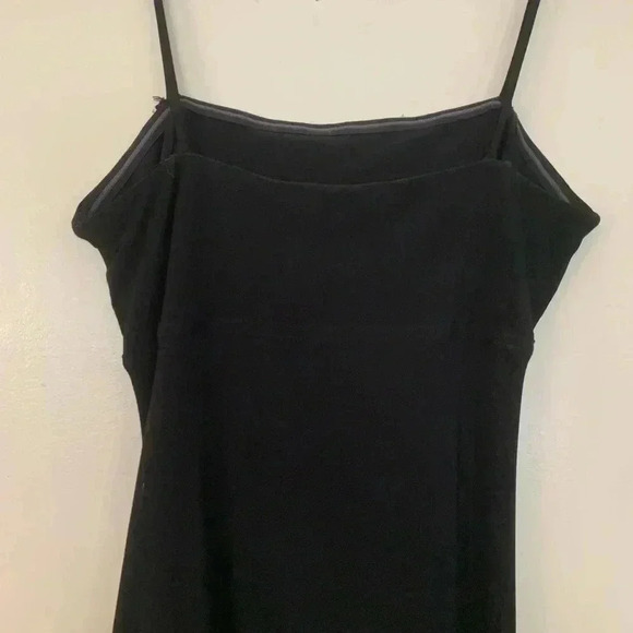 Joseph Ribkoff jersey like knit black cocktail dress w gathers at the waist - Picture 7 of 10